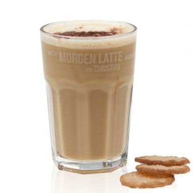 Latte Macchiato Becher mit Gravur