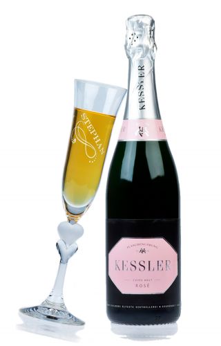 Sekt Geschenkset Kessler Ros Brut