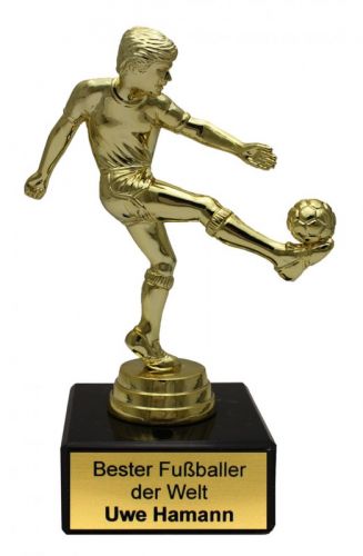 Statue Bester Fußballer der Welt