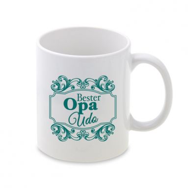 Tasse mit Ornament - Bester Opa